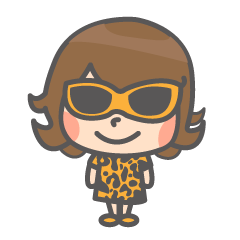 [LINEスタンプ] leopard sisters