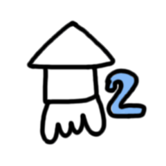 [LINEスタンプ] いかのスタンプ2