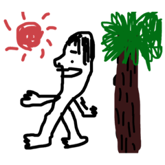 [LINEスタンプ] シュールなやつやわ。