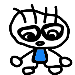 [LINEスタンプ] Lazy guy