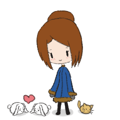 [LINEスタンプ] Silence Girl