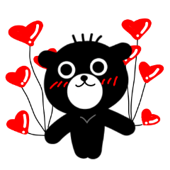 [LINEスタンプ] Moa Bear : first stage