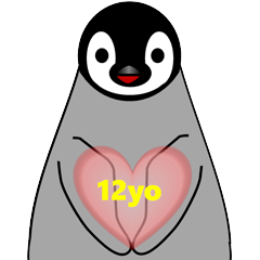 [LINEスタンプ] Love×Love エンペラーペンギン スタンプの画像（メイン）