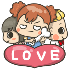 [LINEスタンプ] Couple or single