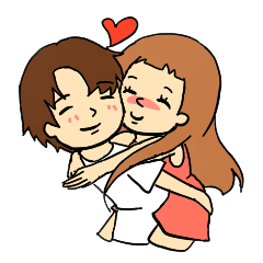 [LINEスタンプ] me me you (love you)