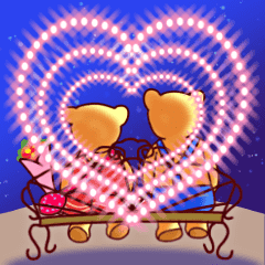 [LINEスタンプ] Nice to have you, Happy Valentine's Day！