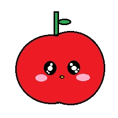 [LINEスタンプ] ラブ ラブ アップル