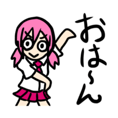 [LINEスタンプ] コミカルキャラクタースタンプ