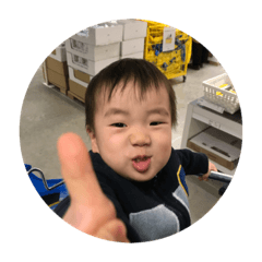 [LINEスタンプ] ren inoguchi smile
