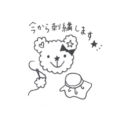 [LINEスタンプ] no stitching , no life