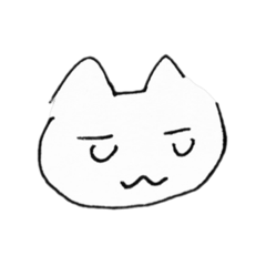 [LINEスタンプ] たまにジト目になるねこちゃん