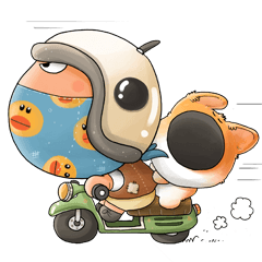 [LINEスタンプ] Tuagom＆Bingsu 