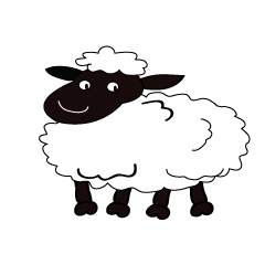 [LINEスタンプ] sheep amazing