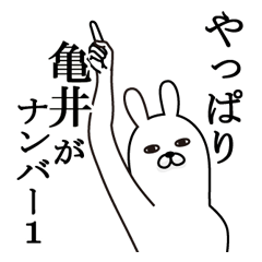 [LINEスタンプ] 亀井が使う面白名前スタンプ