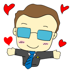 [LINEスタンプ] smart man