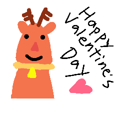 [LINEスタンプ] Happy Valentine's Day in Daily Life 2