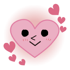 [LINEスタンプ] ハートちゃん 気持ち編 fetchpriority=high