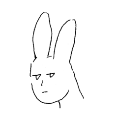 [LINEスタンプ] ぐだうさぎ 1