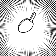 [LINEスタンプ] Motion In Life - Ping Pong 