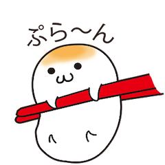 [LINEスタンプ] ムニムニ和菓子