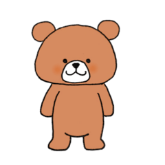 [LINEスタンプ] every day happy！Bear