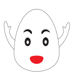 [LINEスタンプ] egg family1