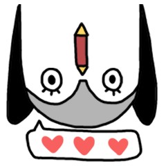 [LINEスタンプ] 横になって話す動物友達