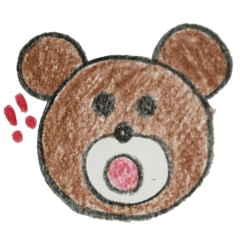 [LINEスタンプ] くまこの日常-基本編-