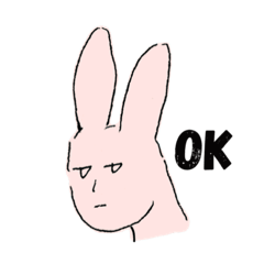 [LINEスタンプ] ぐだうさぎ 3