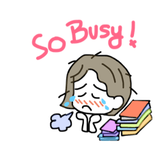 [LINEスタンプ] Lazy PM