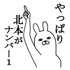 [LINEスタンプ] 北本が使う面白名前スタンプ