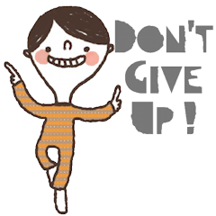 [LINEスタンプ] Mike, Life is easy... Just move on