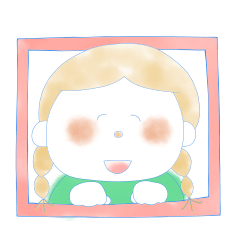 [LINEスタンプ] ほっこり女子。