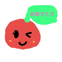 [LINEスタンプ] apple feeling