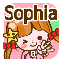 [LINEスタンプ] 【Sophia専用❤基本】コメント付きだよ❤40個