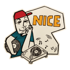 [LINEスタンプ] Stamp for DJ