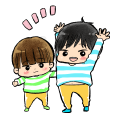 [LINEスタンプ] おにいちゃんといっしょ！