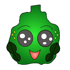 [LINEスタンプ] Bergamot green