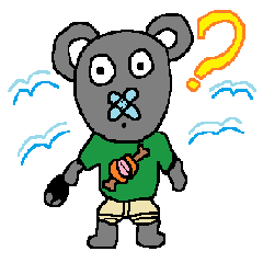 [LINEスタンプ] No nose bear1.0