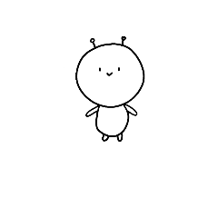 [LINEスタンプ] 表情の変わらない子