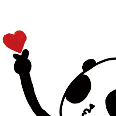 [LINEスタンプ] Panda RaiRai