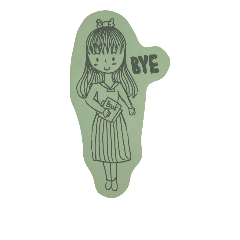 [LINEスタンプ] lunamaila