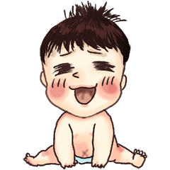 [LINEスタンプ] energy baby