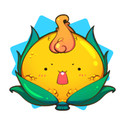 [LINEスタンプ] Jelly-Corn