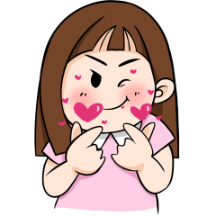 [LINEスタンプ] Taffy : The Tough Girl Emotion