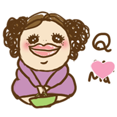 [LINEスタンプ] Q Ma Ma'Days