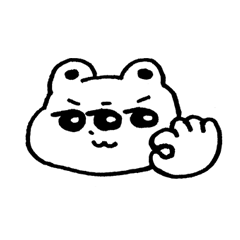 [LINEスタンプ] くまめ その2