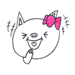 [LINEスタンプ] ぶーちゃんの日常生活編