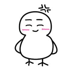 [LINEスタンプ] たぶんトリ。