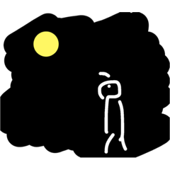 [LINEスタンプ] people man 2